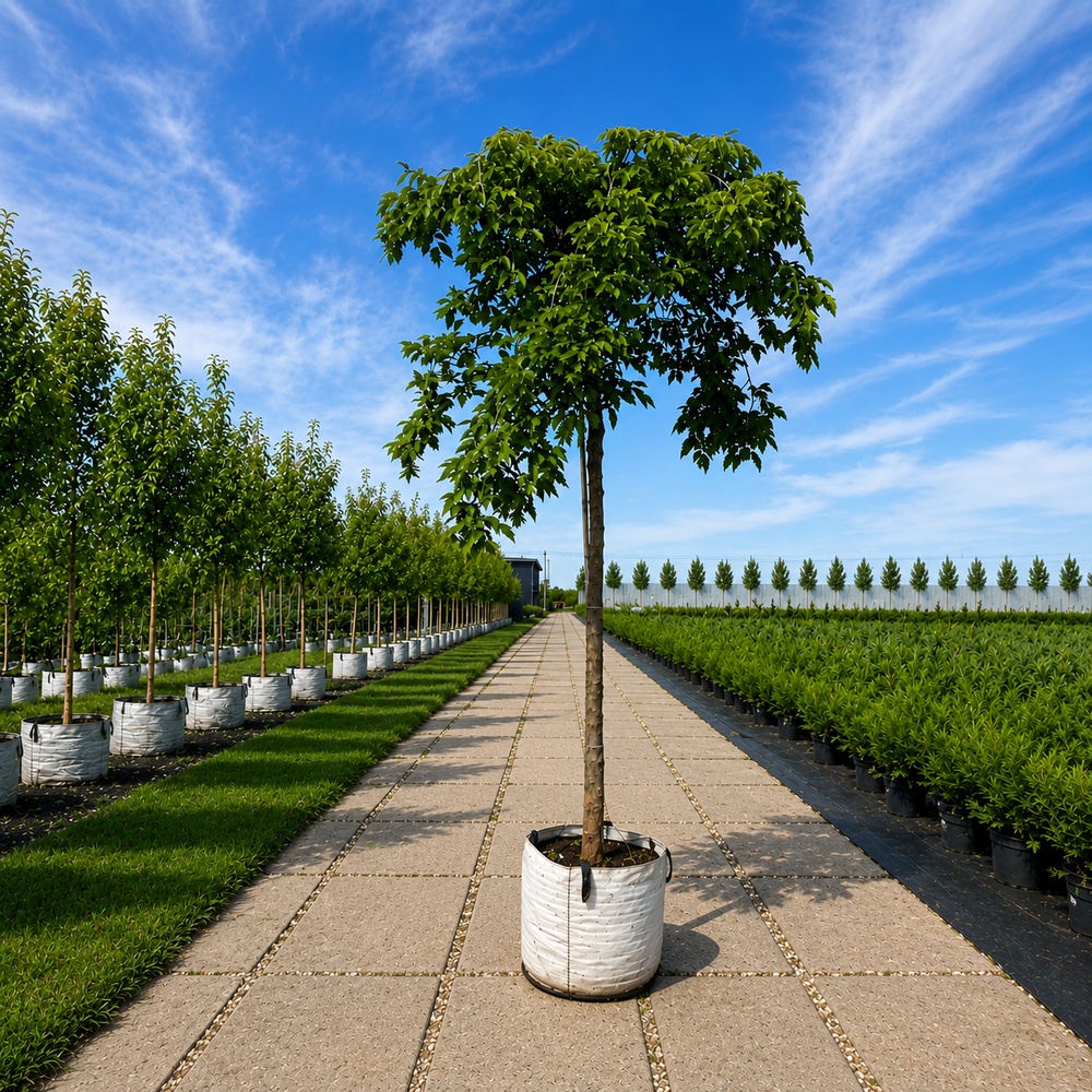Граб обыкновенный Пендула (Carpinus betulus Pendula) 18-20 см, Ра 220 см, С107