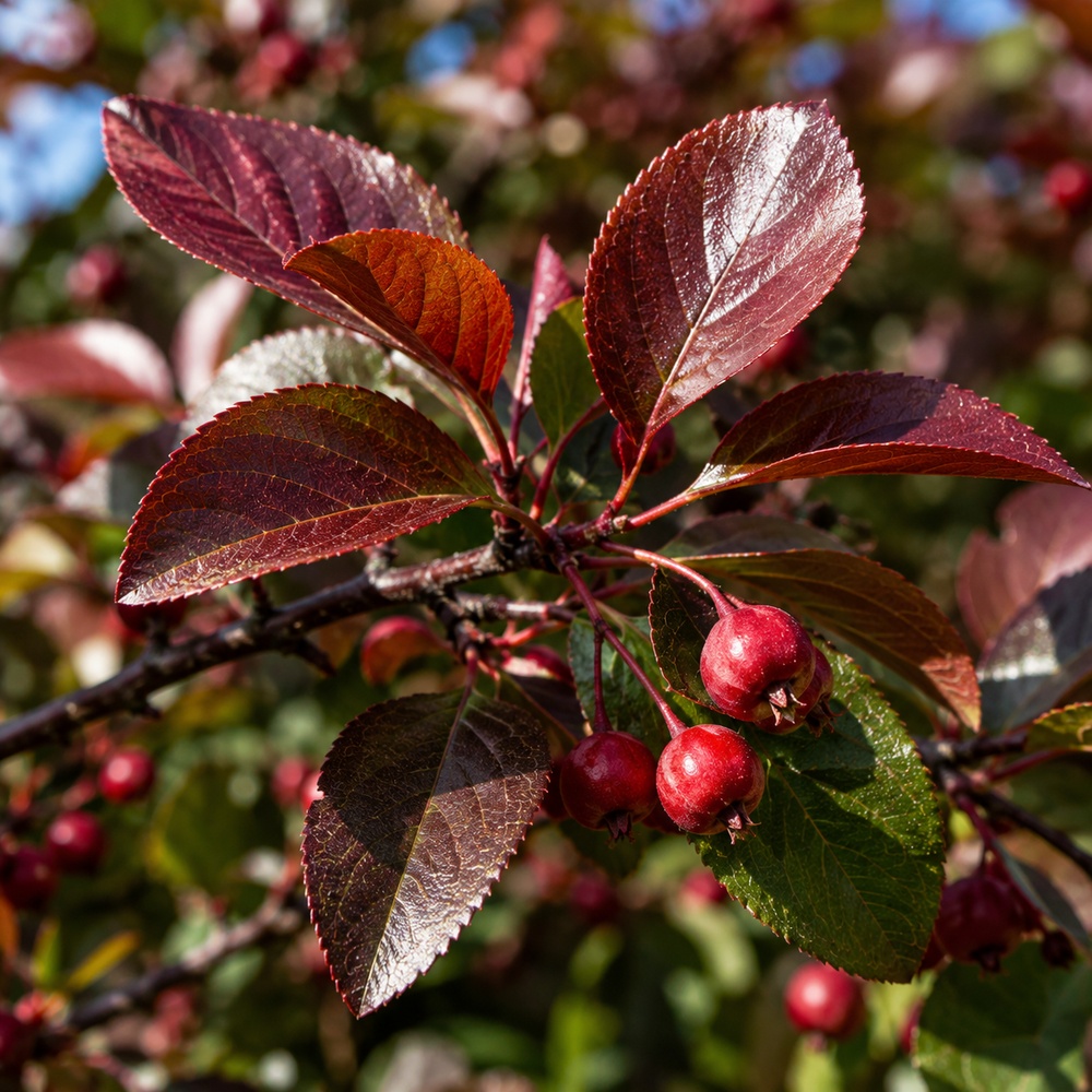Глід сливолистий мультиштамбова форма (Crataegus prunifolia)