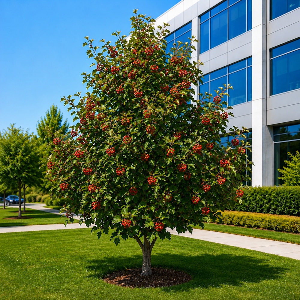 Горобина проміжна (Sorbus intermedia) 12-14 см, 350 см, 2xvWRB