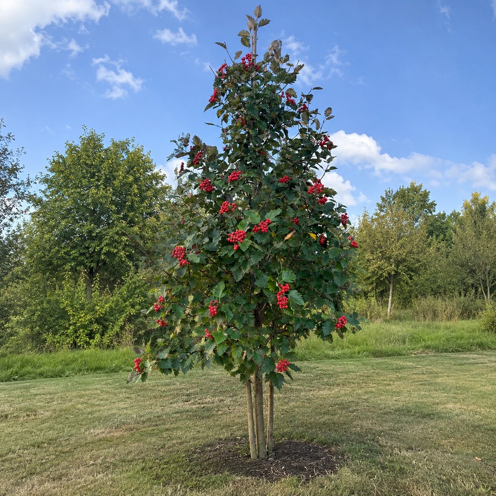 Горобина проміжна (Sorbus intermedia) 16-18 см, 350 см, 2xvWRB