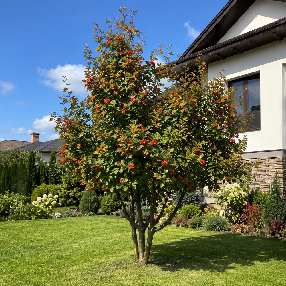 Горобина проміжна (Sorbus intermedia) 16-18 см, 350 см, 2xvWRB