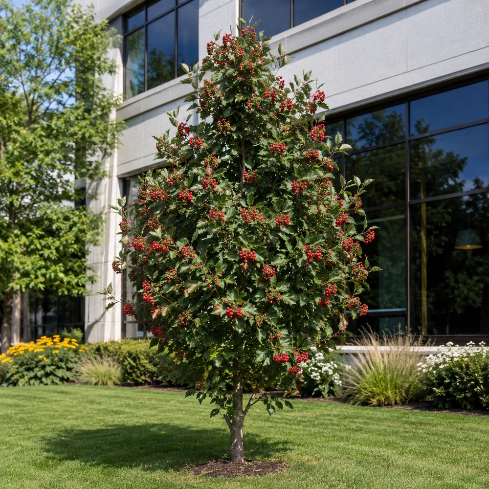 Горобина проміжна (Sorbus intermedia) 8-10 см, 350 см, С38