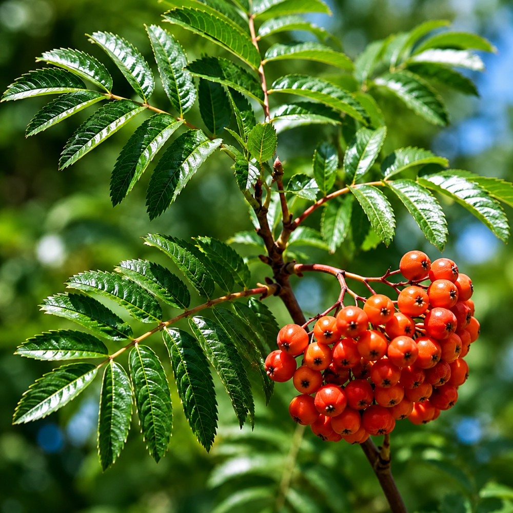 Рябина средняя (Sorbus Serednia) 8-10 см, 300+см, С40
