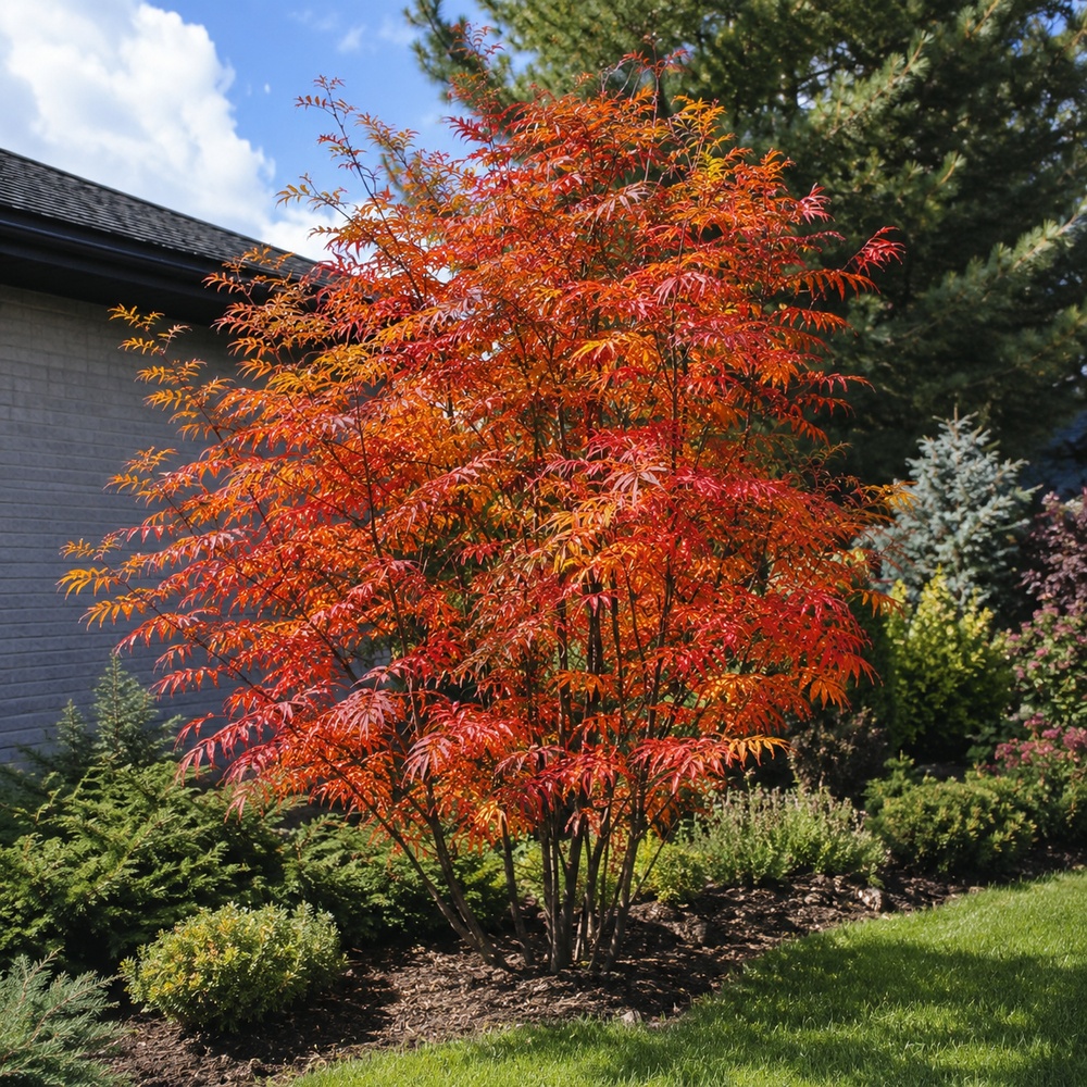 Горобина звичайна Додонг (Sorbus aucuparia Dodong) 10-12 см, 350 см, С38