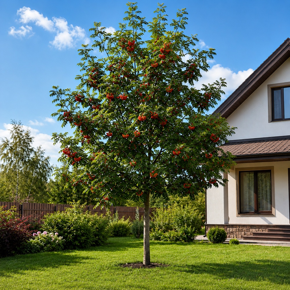 Рябина обыкновенная Додонг (Sorbus aucuparia Dodong) 8-10 см, 300+см, С40