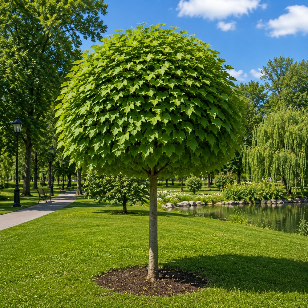 Катальпа бігнонієвидна Нана (Catalpa Bignonioides Nana) 20-25 см, Ра 220 см, 2xvWRB