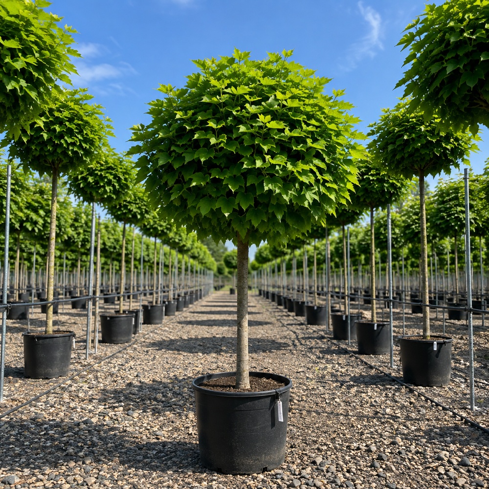 Катальпа бігнонієвидна Нана (Catalpa Bignonioides Nana) 25-30 см, Ра 220 см, 2xvWRB