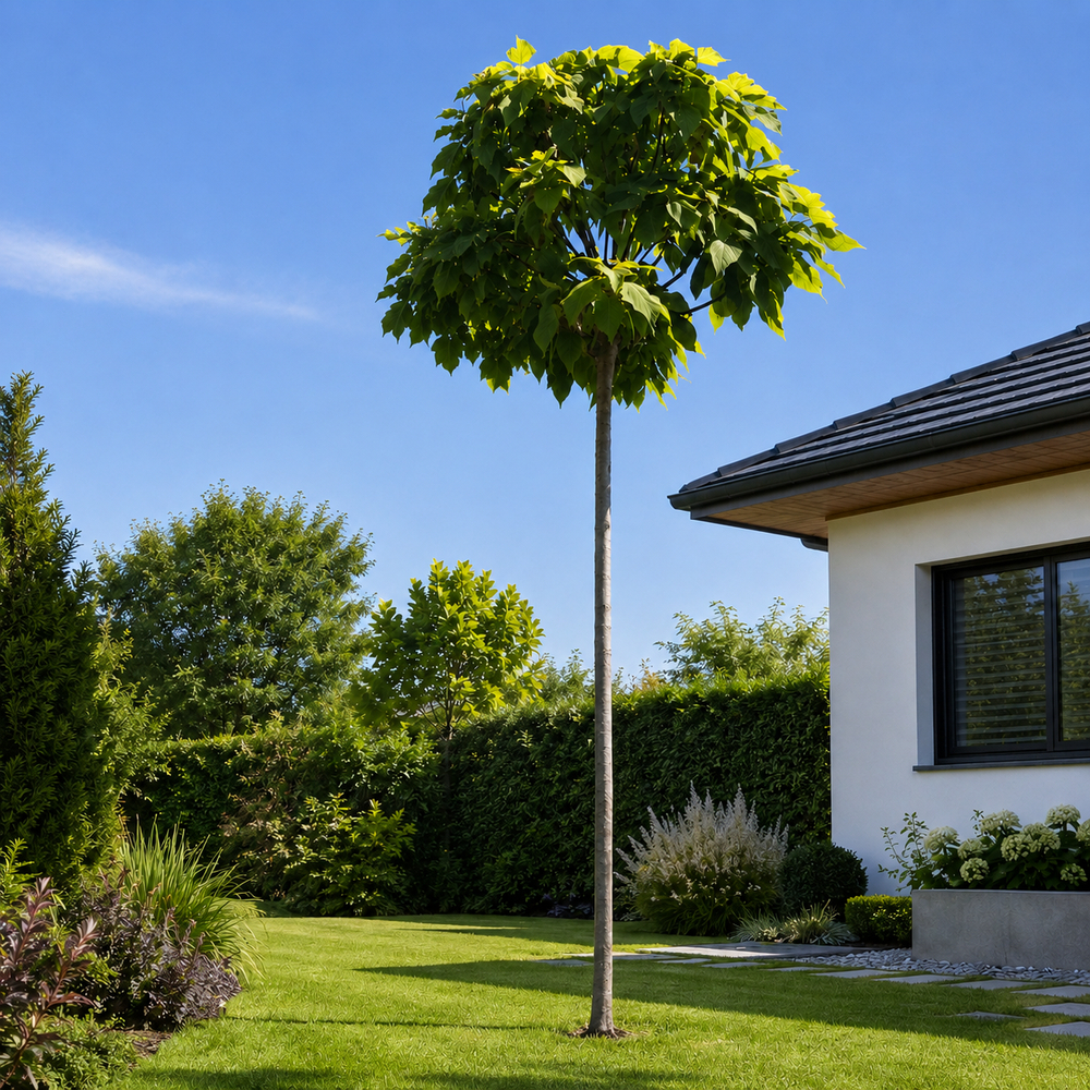 Катальпа бігнонієвидна Нана (Catalpa Bignonioides Nana) 10-12 см, Ра 130 см, С38