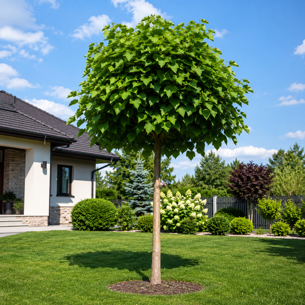 Катальпа бігнонієвидна Нана (Catalpa Bignonioides Nana) 12-14 см, Ра 130 см, С38