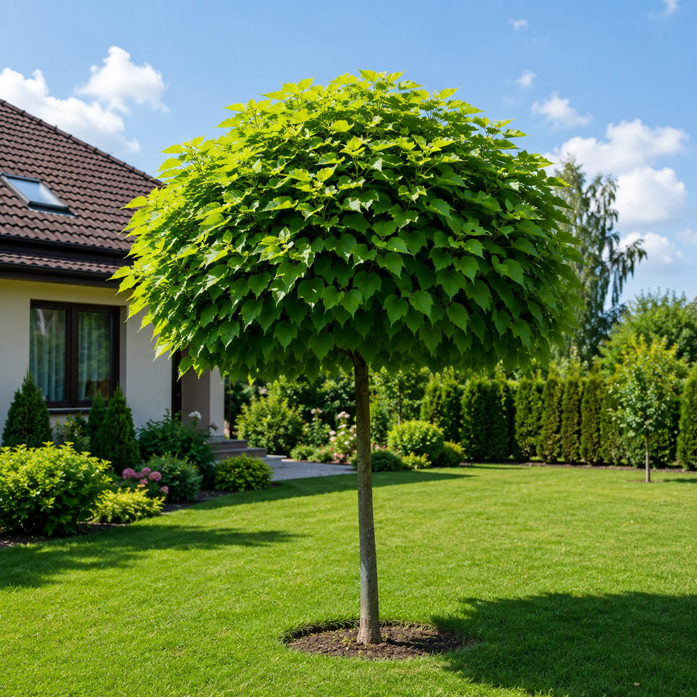 Катальпа бігнонієвидна Нана (Catalpa Bignonioides Nana) 16-18 см, Ра 130 см, С38