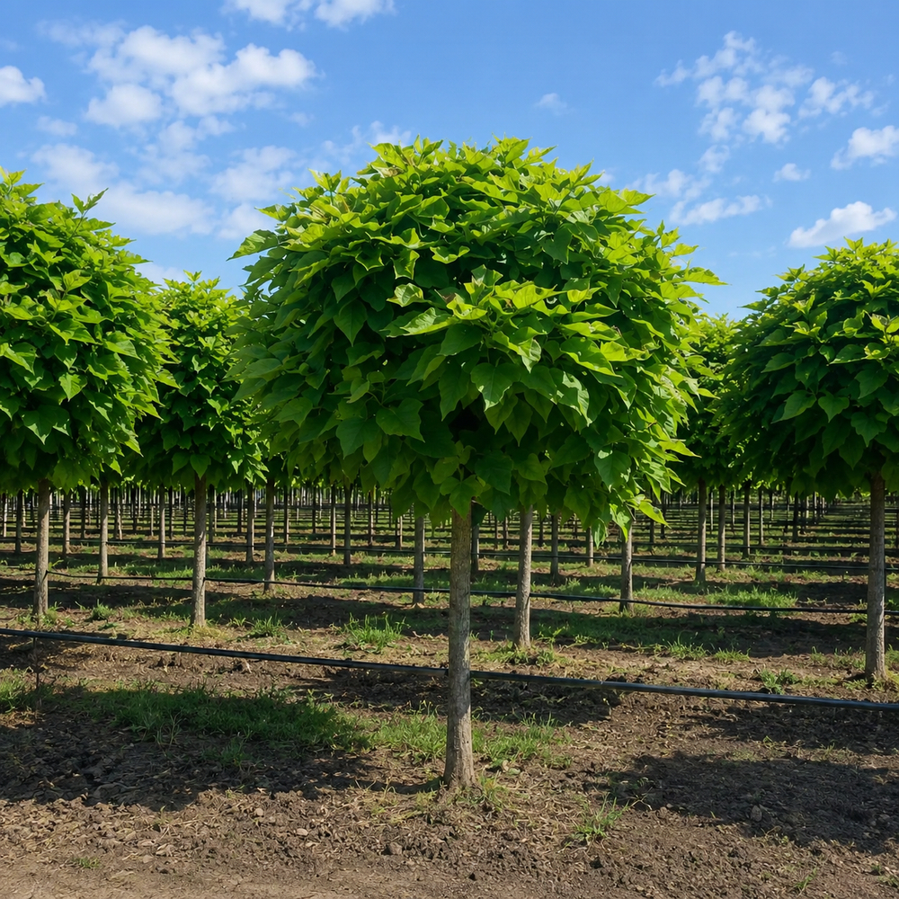 Катальпа бігнонієвидна Нана (Catalpa Bignonioides Nana) 18-20 см, Ра 130 см, С38