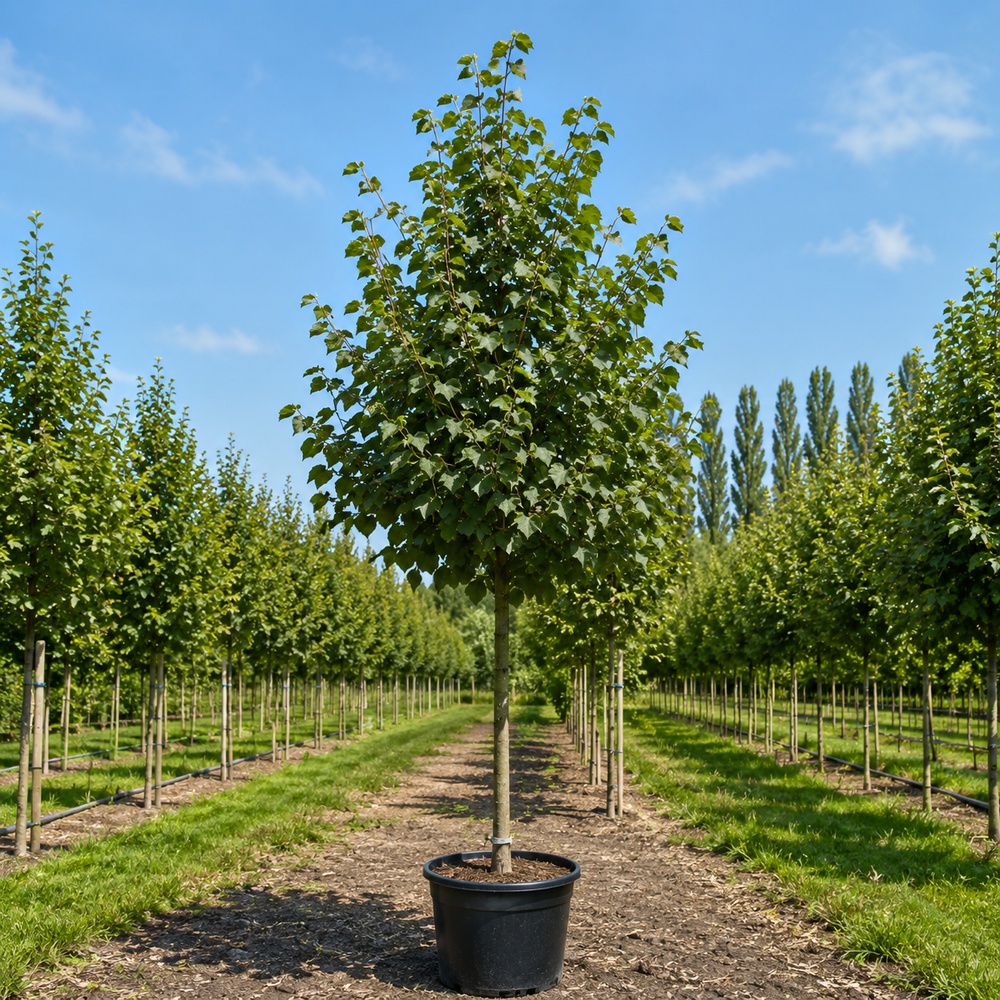 Липа мелколистная Гринспайер (Tilia cordata Greenspire) 450см+, 20-25, C79