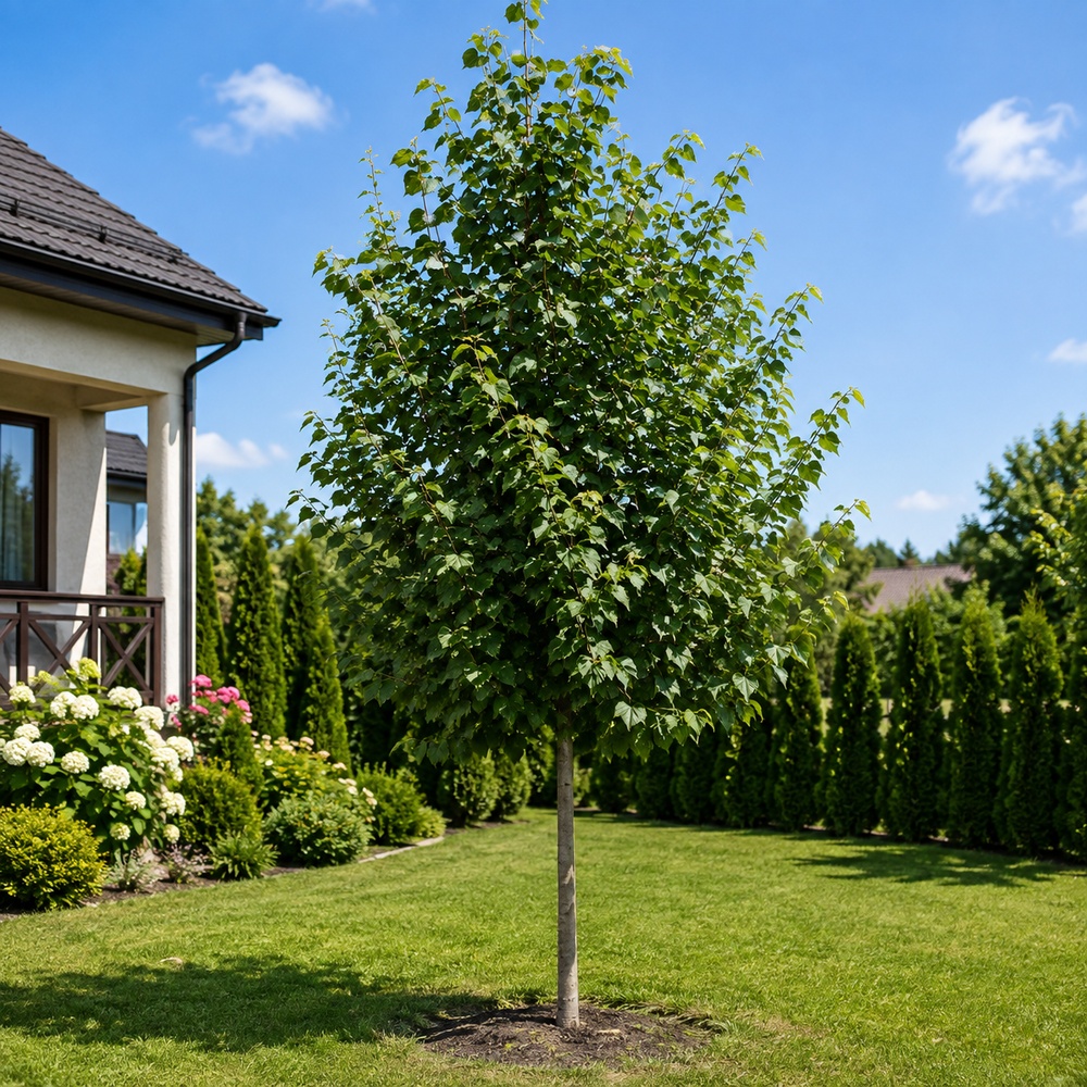 Липа мелколистная Гринспайер (Tilia cordata Greenspire) 500см+, 30-35, 4xvWRB