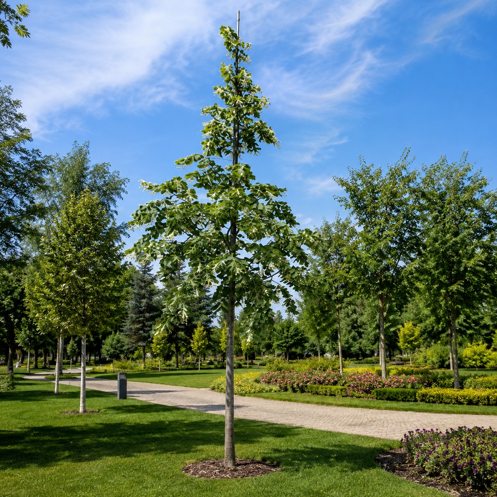 Липа крупнолистая (Tilia platyphyllos) 12-14 см, 350 см, С45