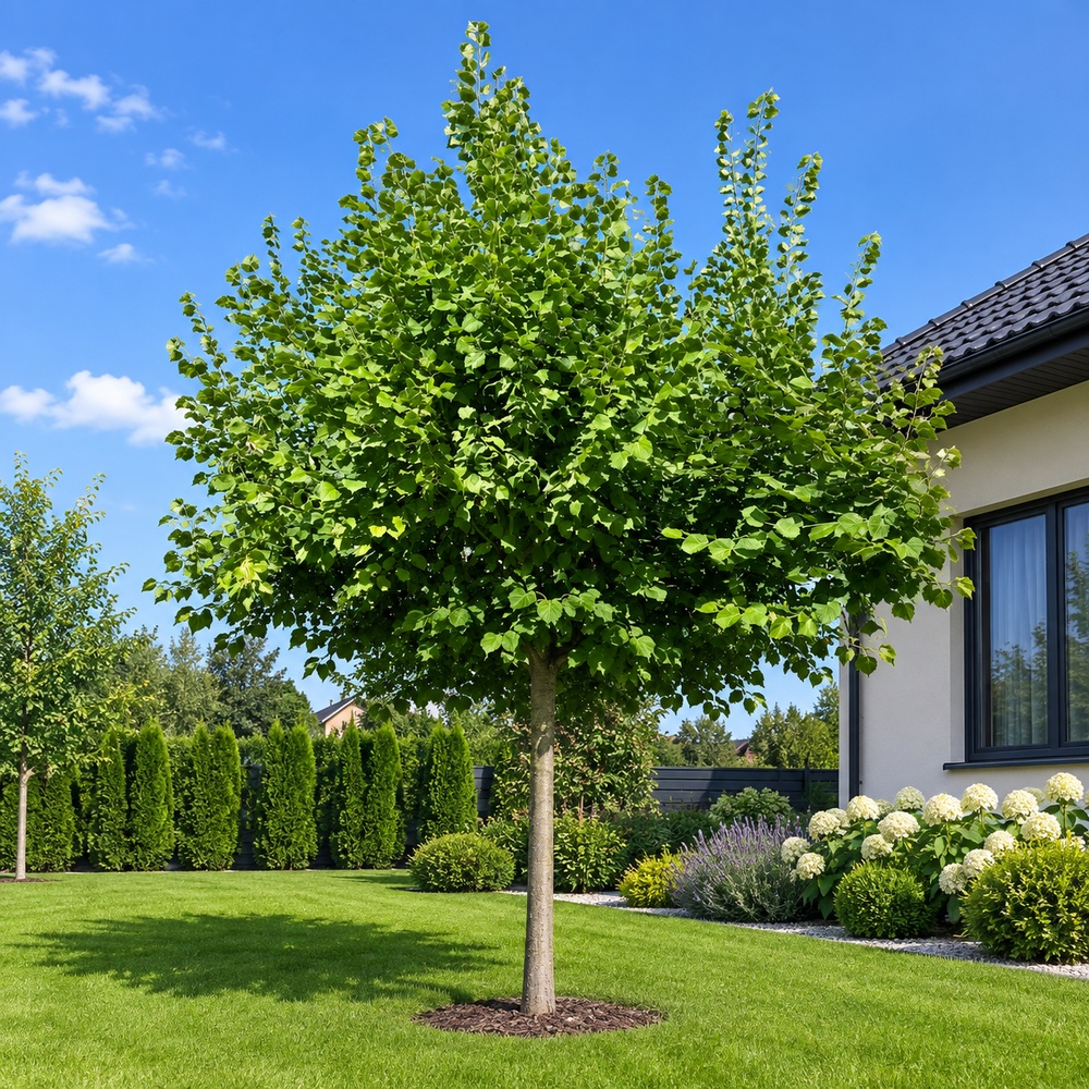 Липа крупнолистая (Tilia platyphyllos) 8-10 см, 350 см, С45