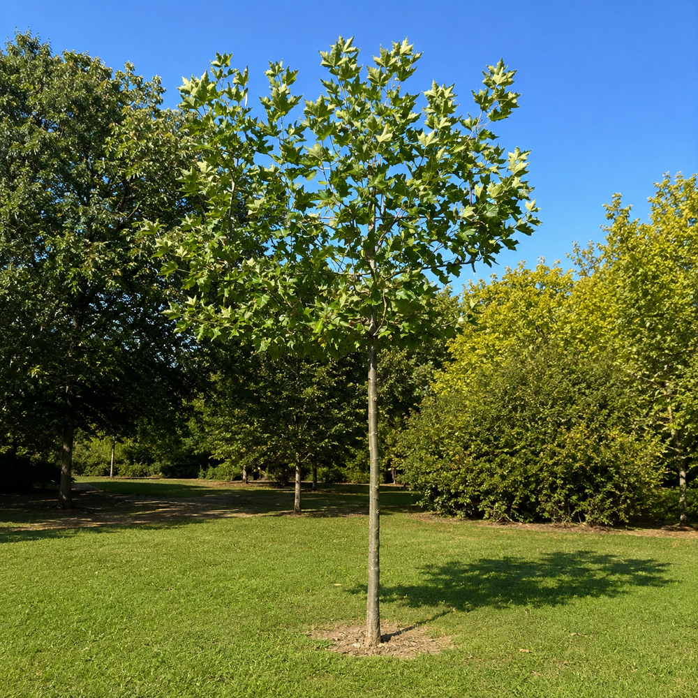Платан кленолистий/Шпалера (Platanus acerifolia) 400+см, 14-16, С50