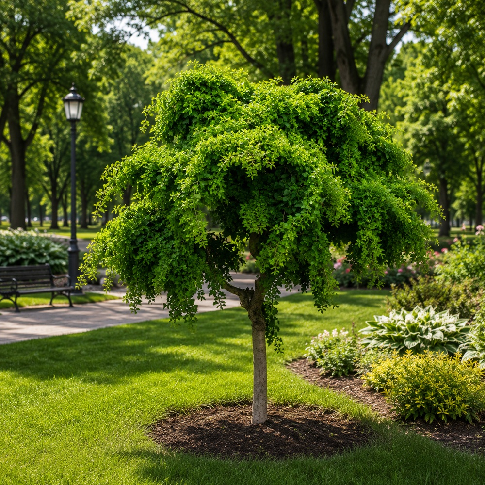 Робиния лжеакация Твисти Беби (Robinia pseudoacacia Twisty Baby) 8-10 см, 180 см, С45