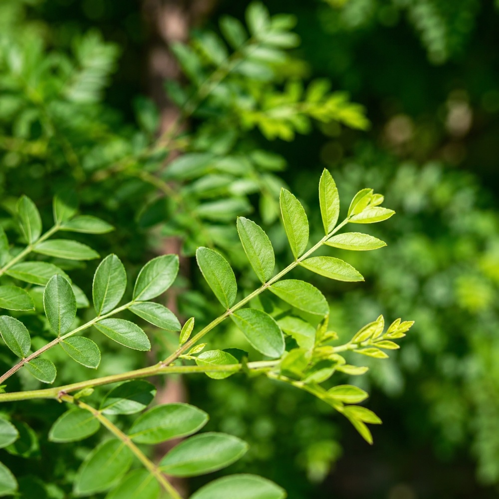 Робиния лжеакация Умбракулифера (Robinia pseudoacacia Umbraculifera) 12-14 см, Ра 220 см, С45