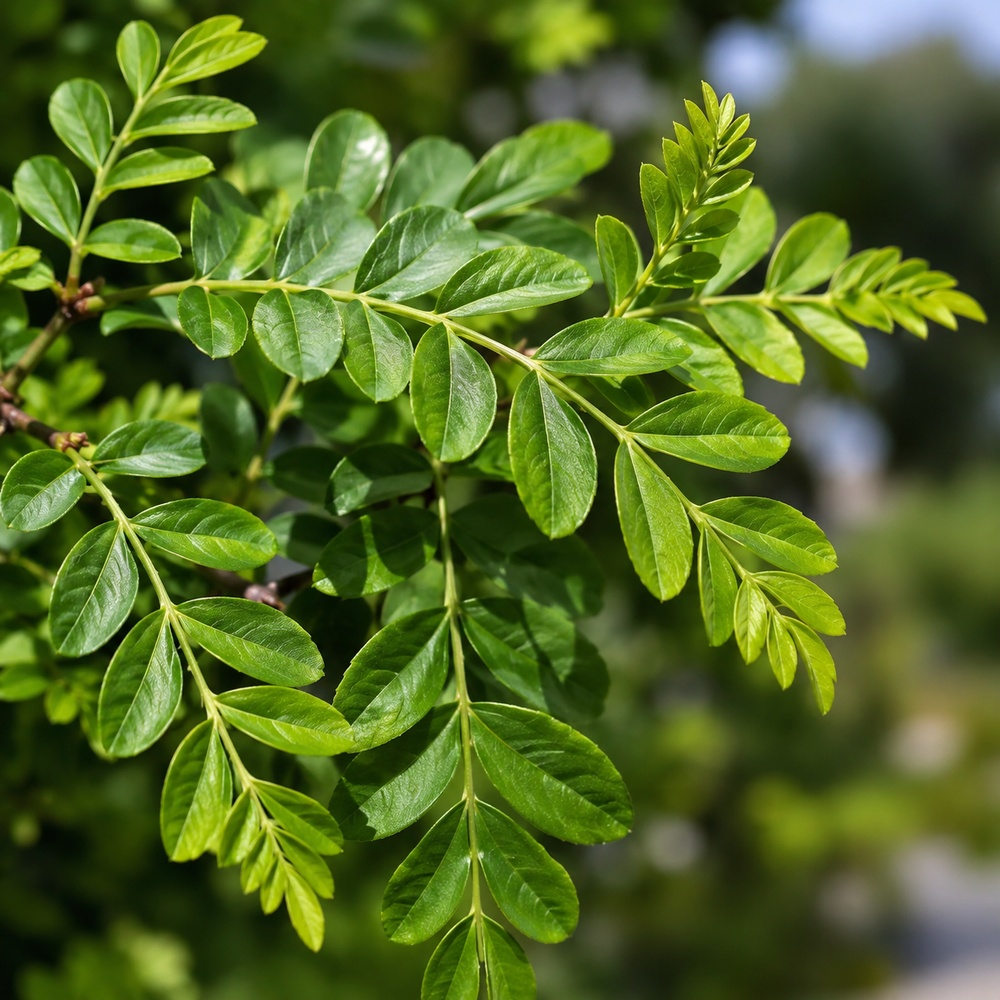 Робиния лжеакация Умбракулифера (Robinia pseudoacacia Umbraculifera) 30-35 см, Ра 220 см, 2xvWRB