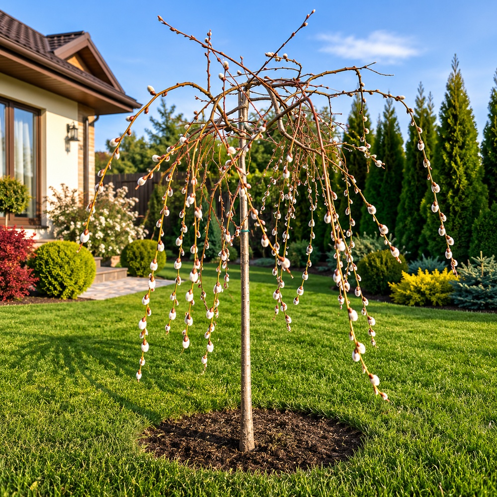 Верба козяча Kілмарнок (Salix caprea Kilmarnock) PA 60-70 см, С7,5