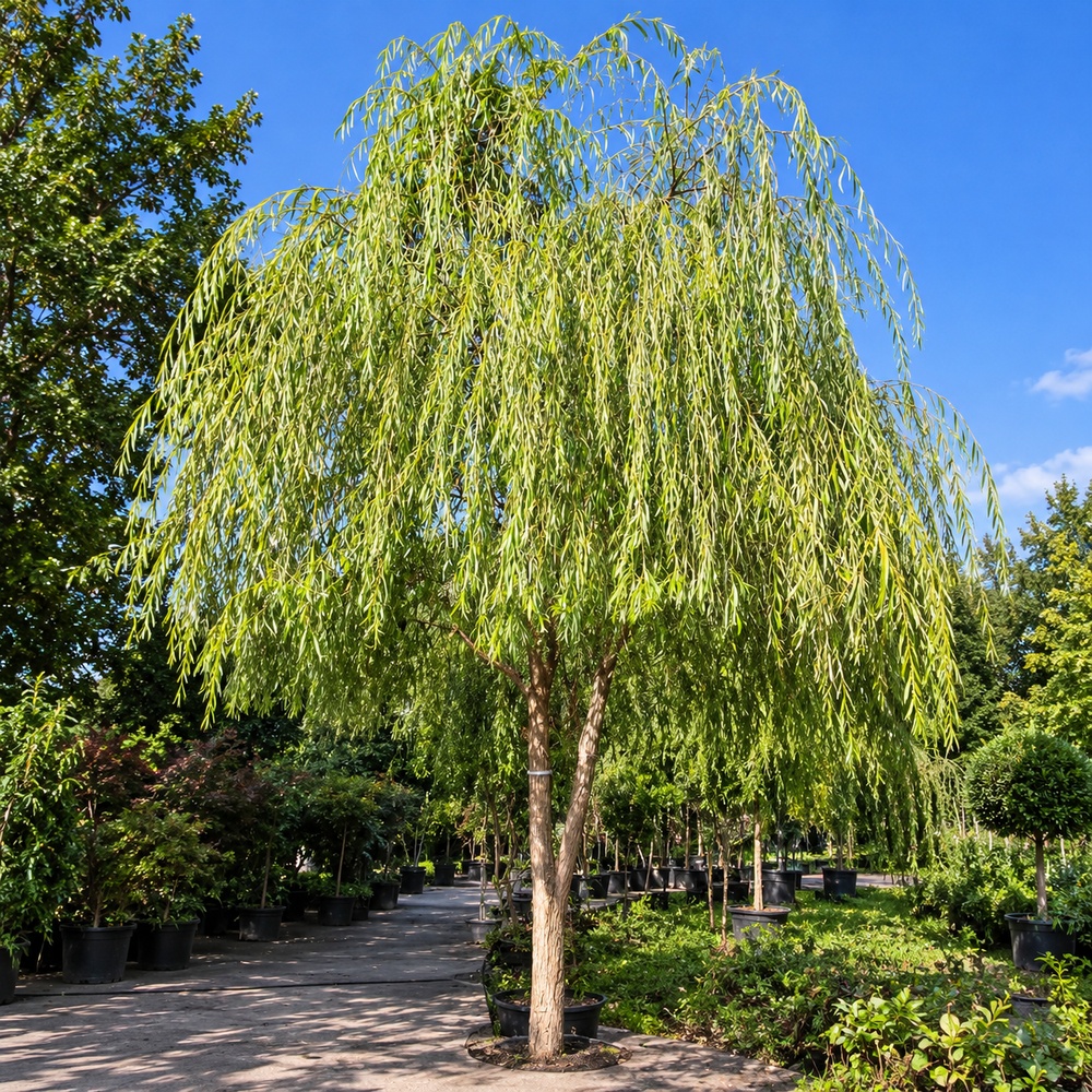 Верба вавилонська Тортуоза (Salix babylonica Tortuosa) 14-16 см, 400 см, С55
