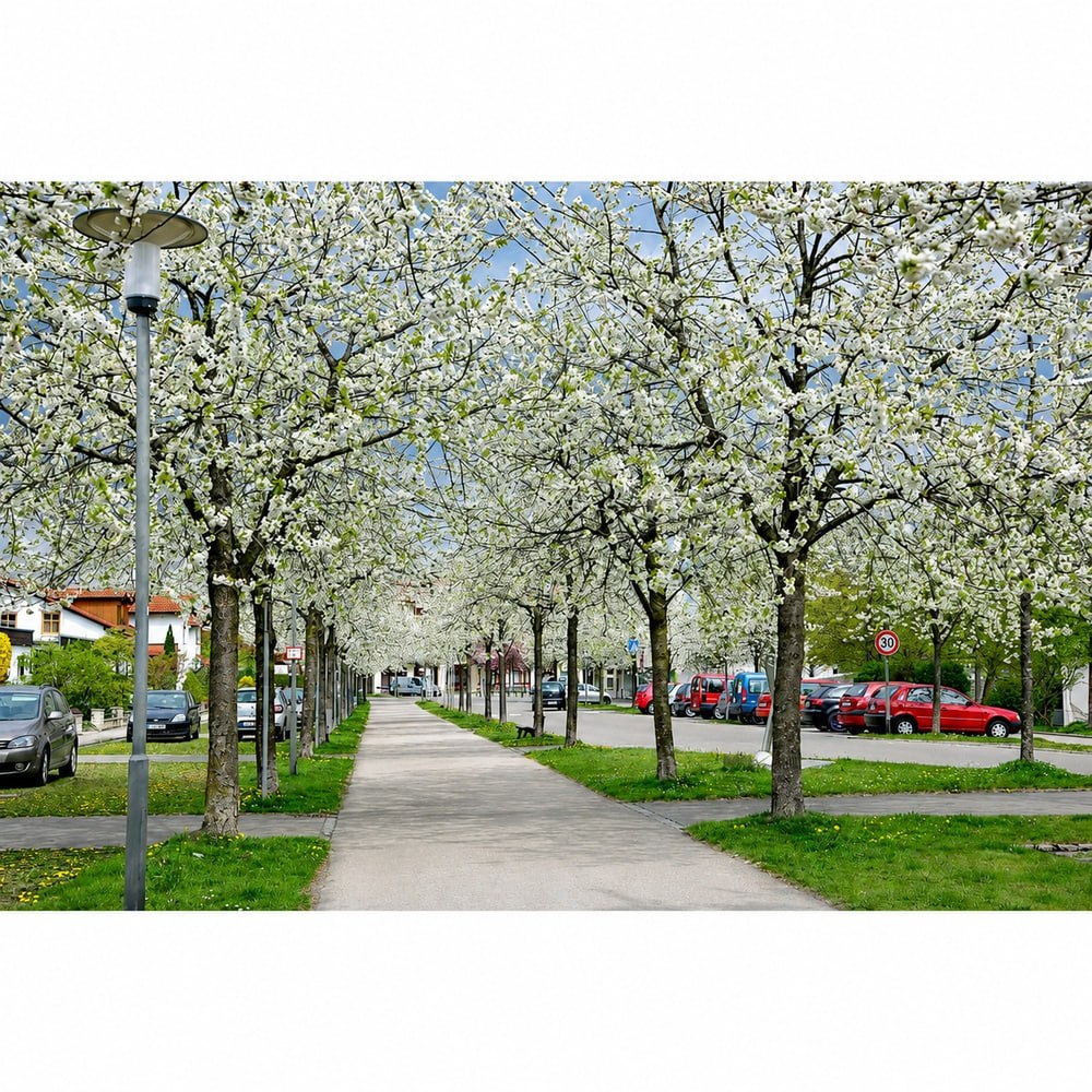 Вишня пташина махроквіткова Плена (Prunus avium Plena) 16-18 см, 350 см, С79