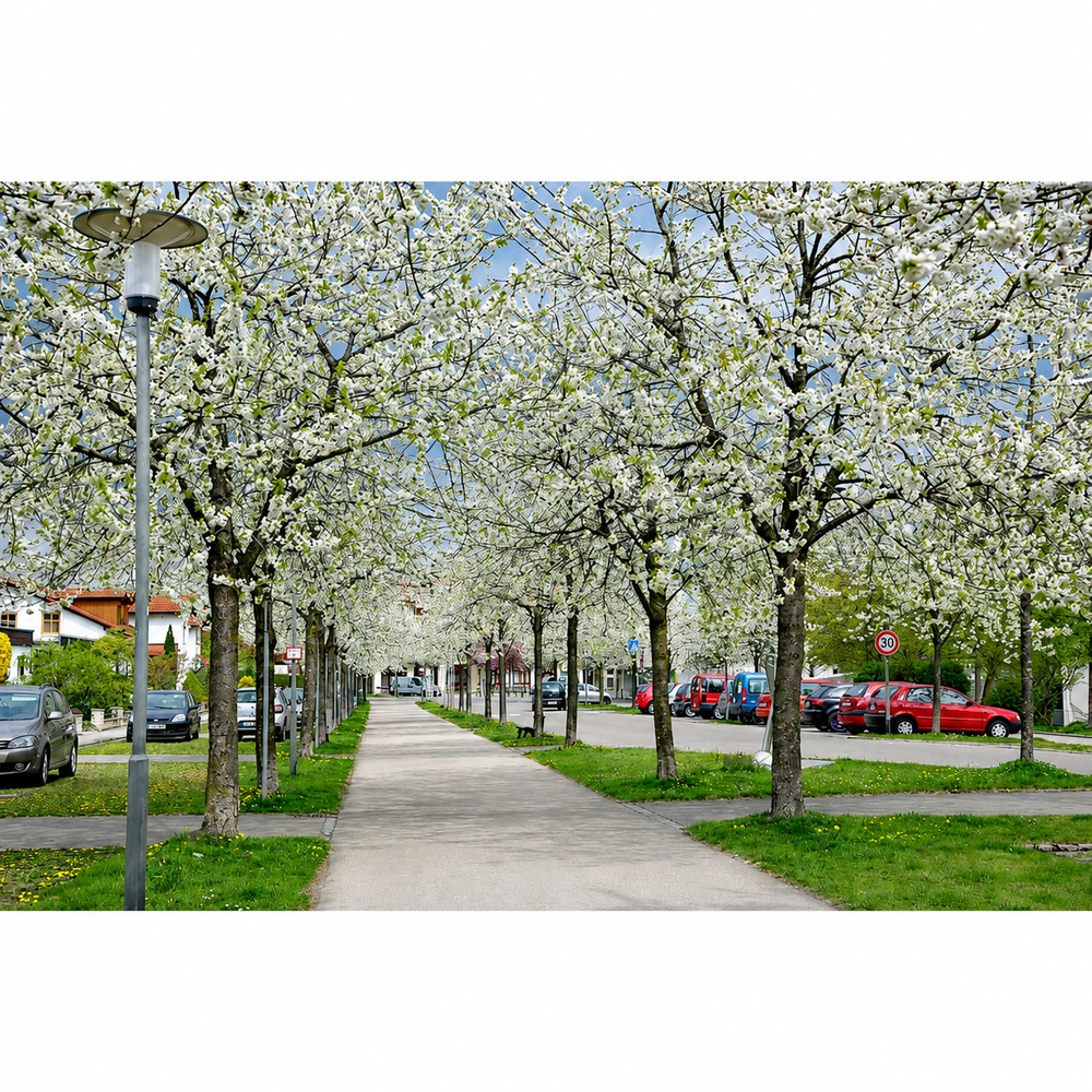 Вишня птичья махрокцветковая Плена (Prunus avium Plena) 20-25 см, 450 см, С79