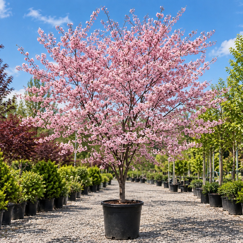 Вишня дрібнопильчата Акколейд (Prunus serrulata ‘Accolade’) 12-14 см, Ра 200 см, С38