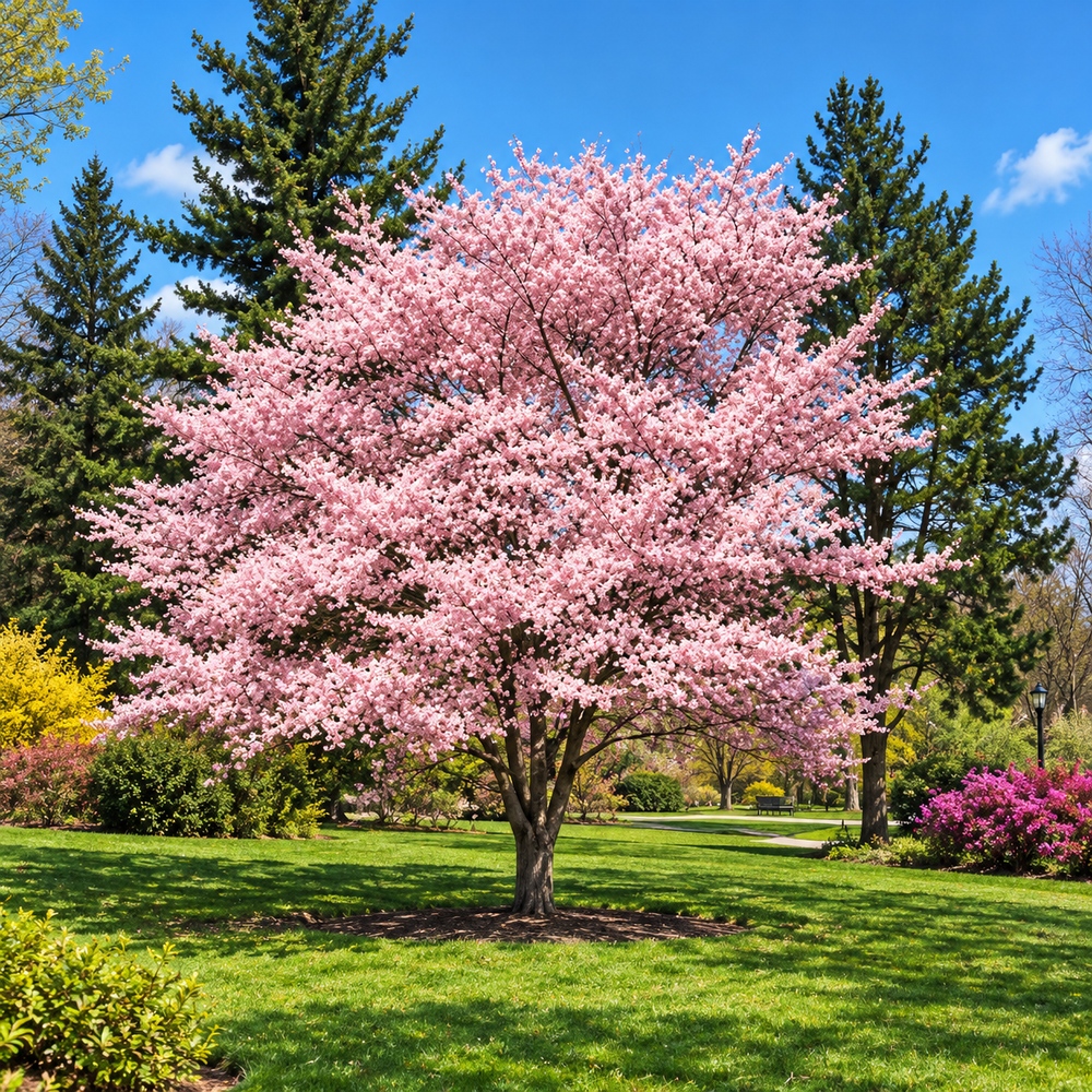 Вишня дрібнопильчата Акколейд (Prunus serrulata ‘Accolade’) 20-25 см, Ра 450 см, WRB