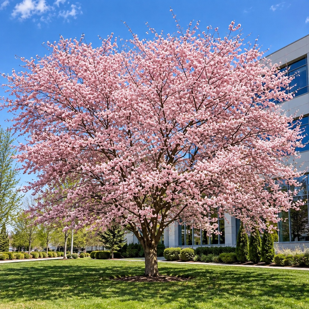 Вишня дрібнопильчата Акколейд (Prunus serrulata ‘Accolade’) 20-25 см, Ра 450 см, WRB