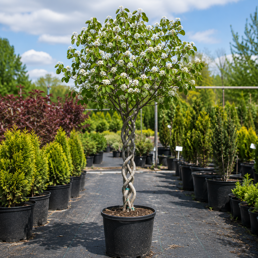 Ірга канадська форма Косичка (Amelanchier lamarckii forma Kosychka), 300 cм, 2xvWRB