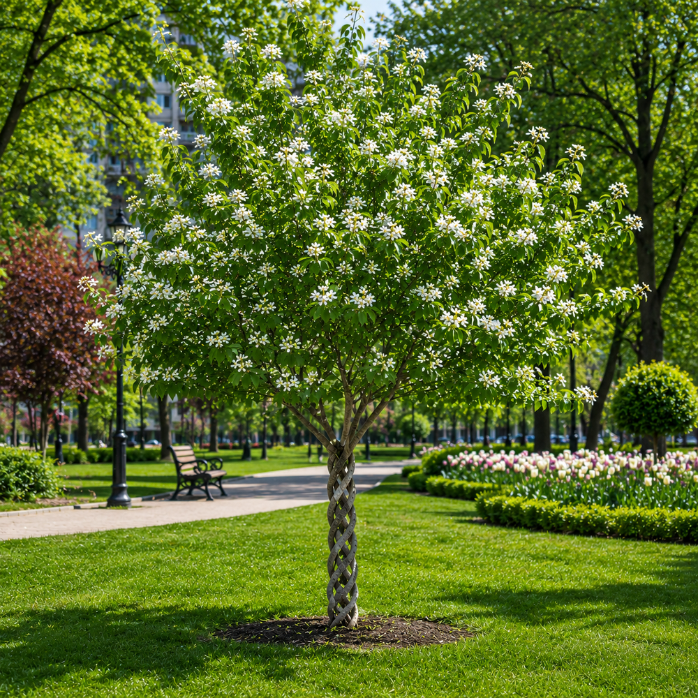 Ірга канадська форма Косичка (Amelanchier lamarckii forma Kosychka), 300 cм, 2xvWRB