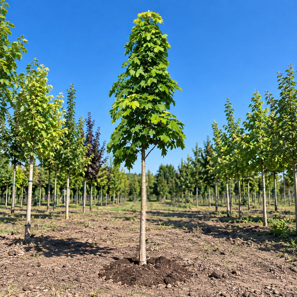 Клен гостролистий Колумнаре (Acer platanoides Columnare) 400+ см, 16-18, С79