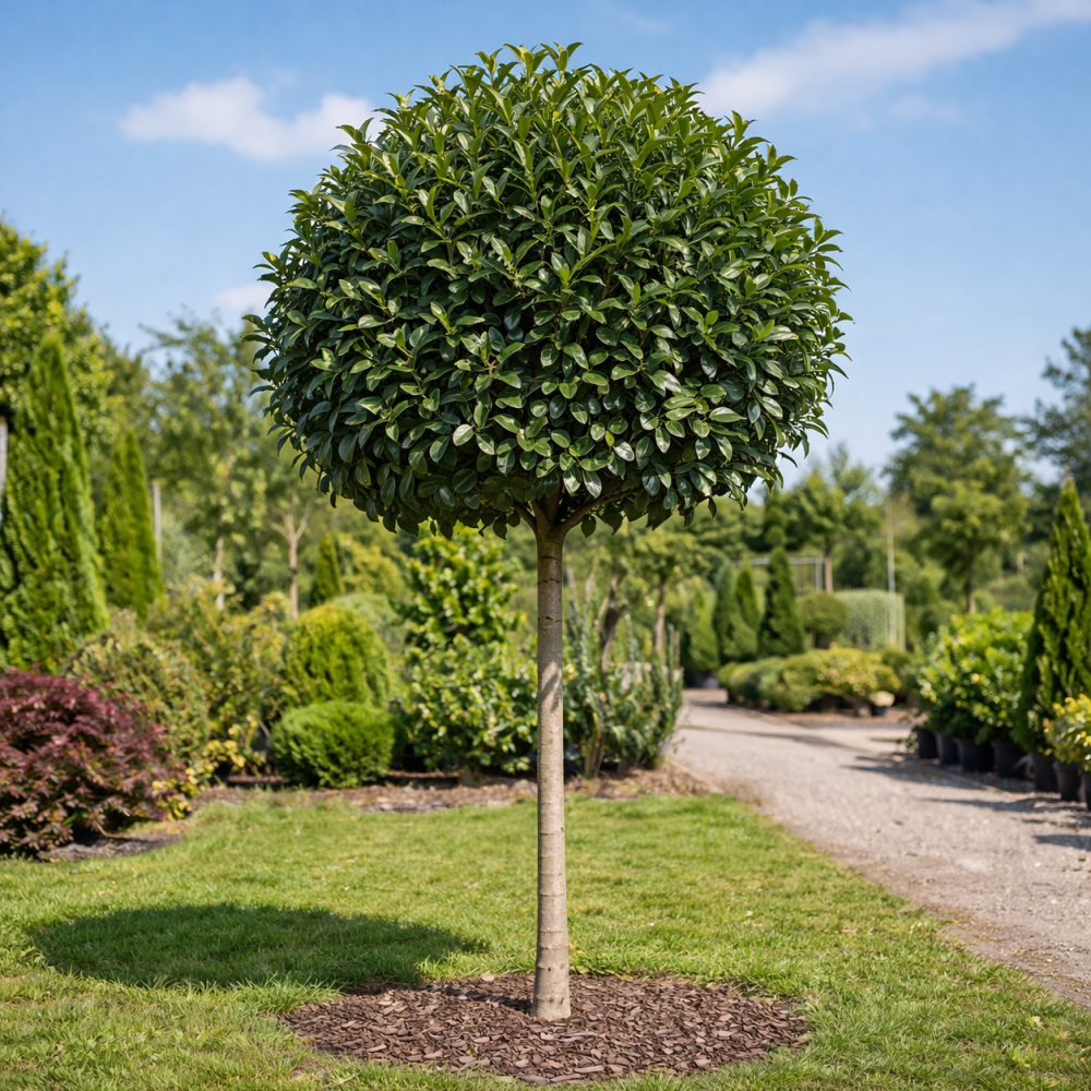 Лавровишня  (Prunus laurocerasus, штамбова форма) 10 -12 см., 300+ см., WRB