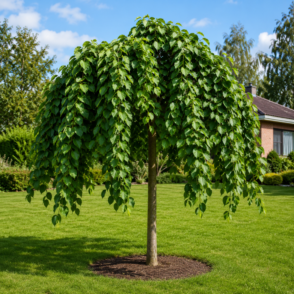 Вяз плакучий Вада (Ulmus glabra Vada) 10-12 см, 350 см, С38