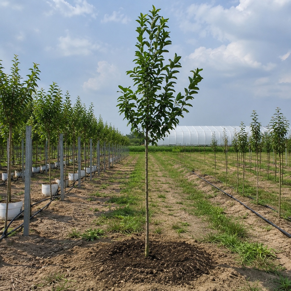 Яблоня Голден Хорнет (Malus Golden Hornet) 10-12 см, 350 см, C95