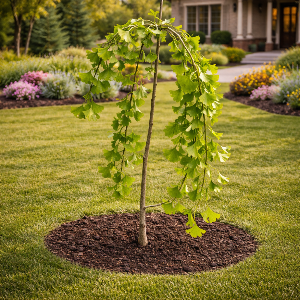 Гінкго білоба Pendula (Ginkgo biloba Pendula) 10-12 см, Ра 200 см, С38