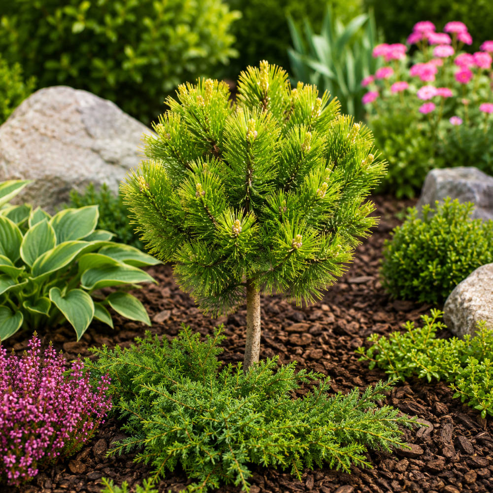 Сосна горная Карстенс Винтерголд (Pinus mugo Carstens Wintergold) 40 см, С5