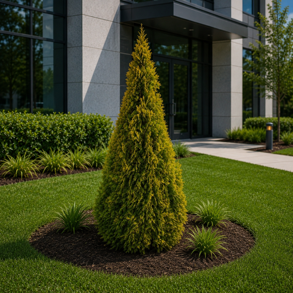 Туя західна Голден Смарагд (Thuja occidentalis Golden Smaragd) 120 см, WRB