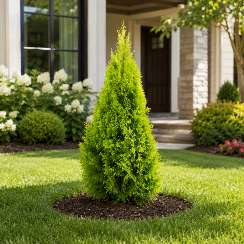 Туя західна Голден Смарагд (Thuja occidentalis Golden Smaragd) 120 см, WRB