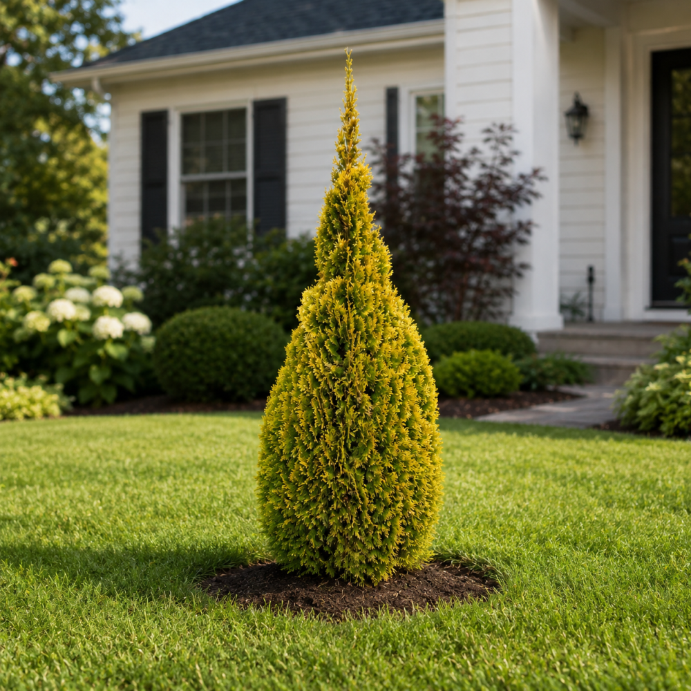 Туя західна Голден Смарагд (Thuja occidentalis Golden Smaragd) 180 см, WRB