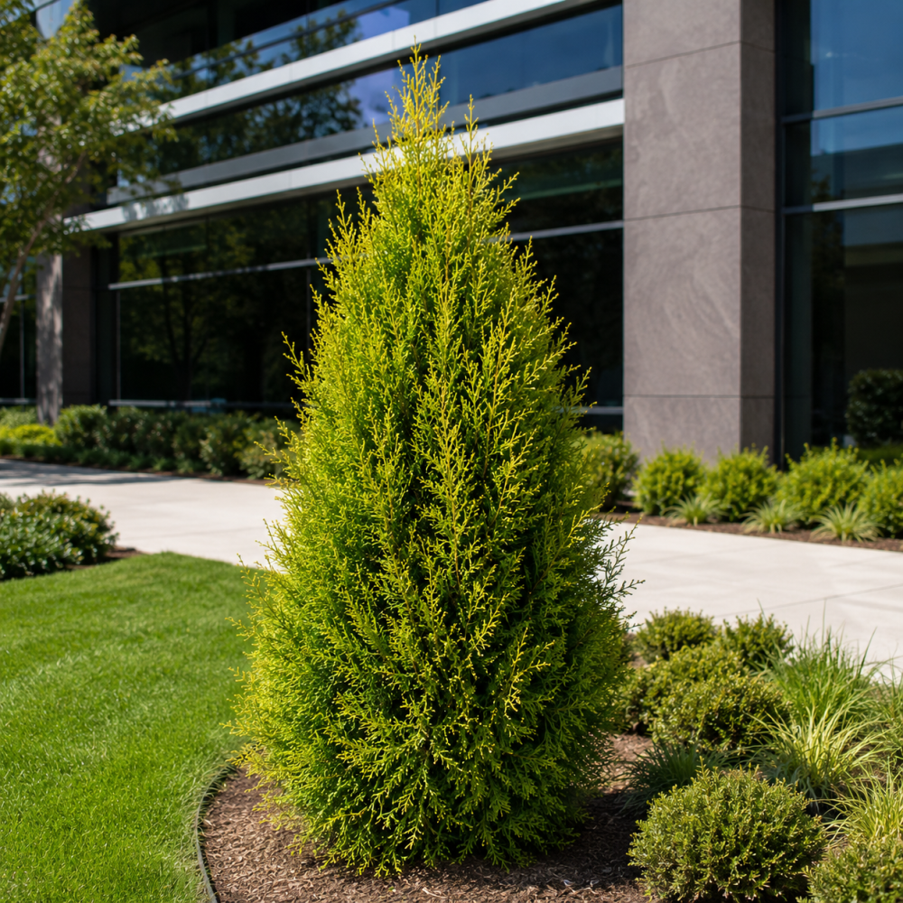 Туя західна Смарагд Варієгата (Thuja occidentalis Smaragd Variegata) 160 см, WRB