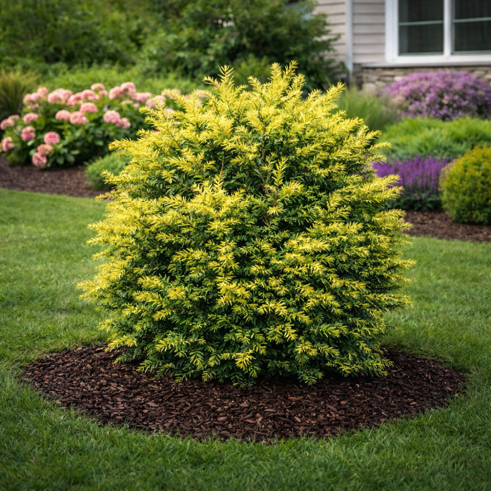 Тис ягодный золотистый (Taxus baccata Semperaurea) 30 см, С3