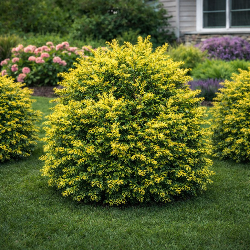 Тис ягодный золотистый (Taxus baccata Semperaurea) 30 см, С3